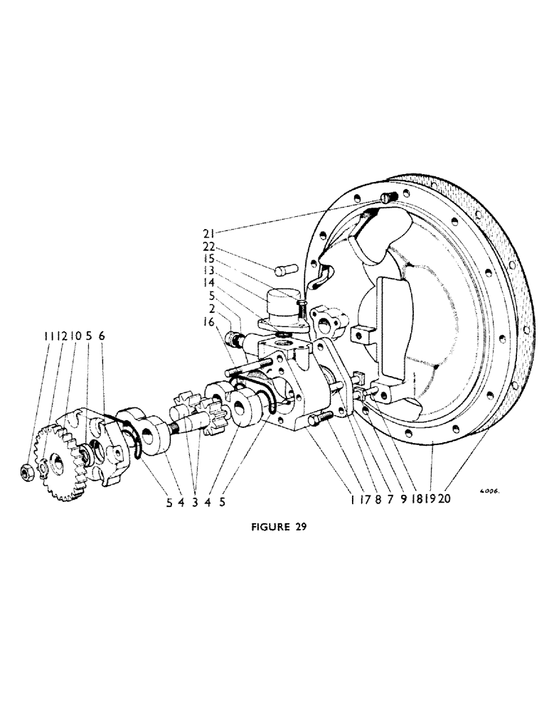 Схема запчастей Case IH 770A - (048) - HYDRAULIC LIFT PUMP, TRACTOR 586963 ONWARD (07) - HYDRAULIC SYSTEM