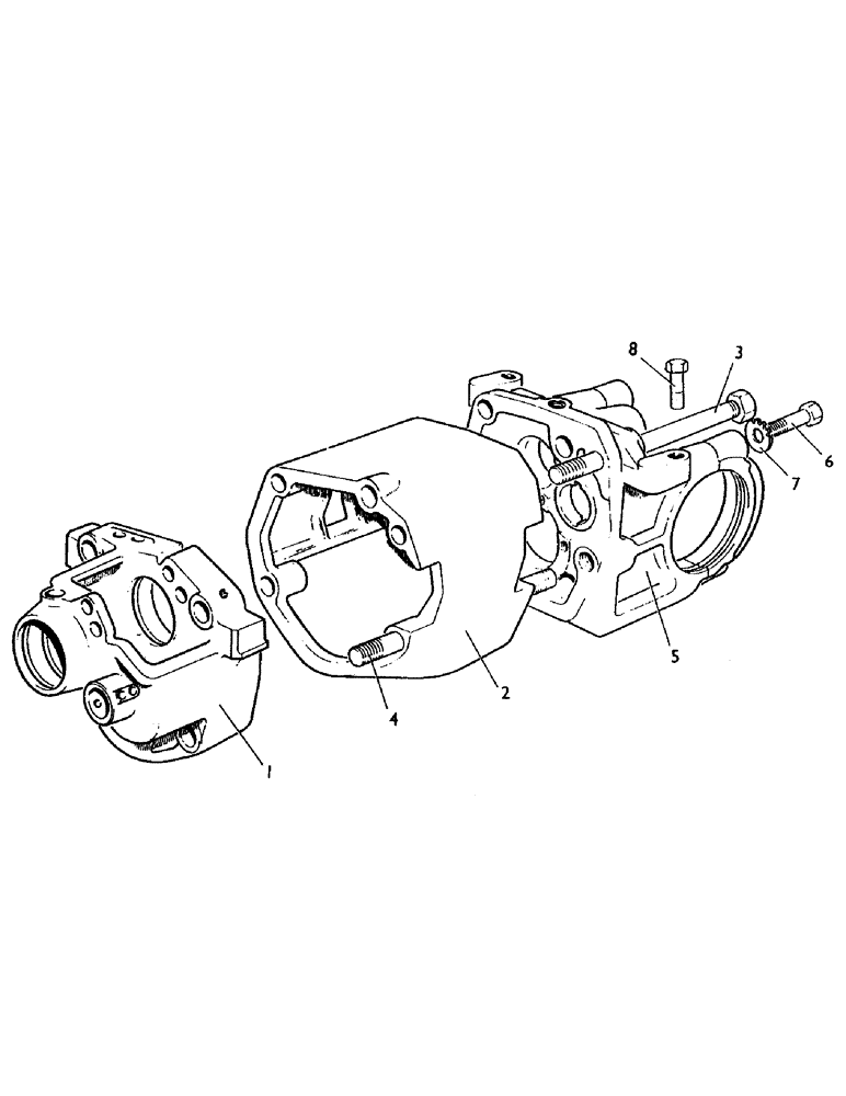 Схема запчастей Case IH 995 - (C02) - GEARBOX, 885, 990, 995 AND 996 TRACTORS Gearbox