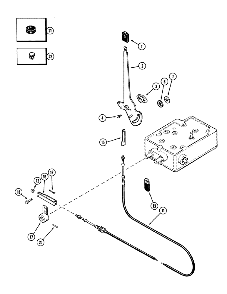 Схема запчастей Case IH 2594 - (8-110) - HITCH SYSTEM, DRAFT SENSING CONTROLS (08) - HYDRAULICS