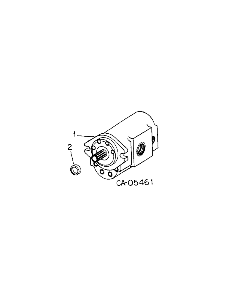 Схема запчастей Case IH 4786 - (10-11[A]) - HYDRAULICS, HYDRAULIC PUMP (07) - HYDRAULICS