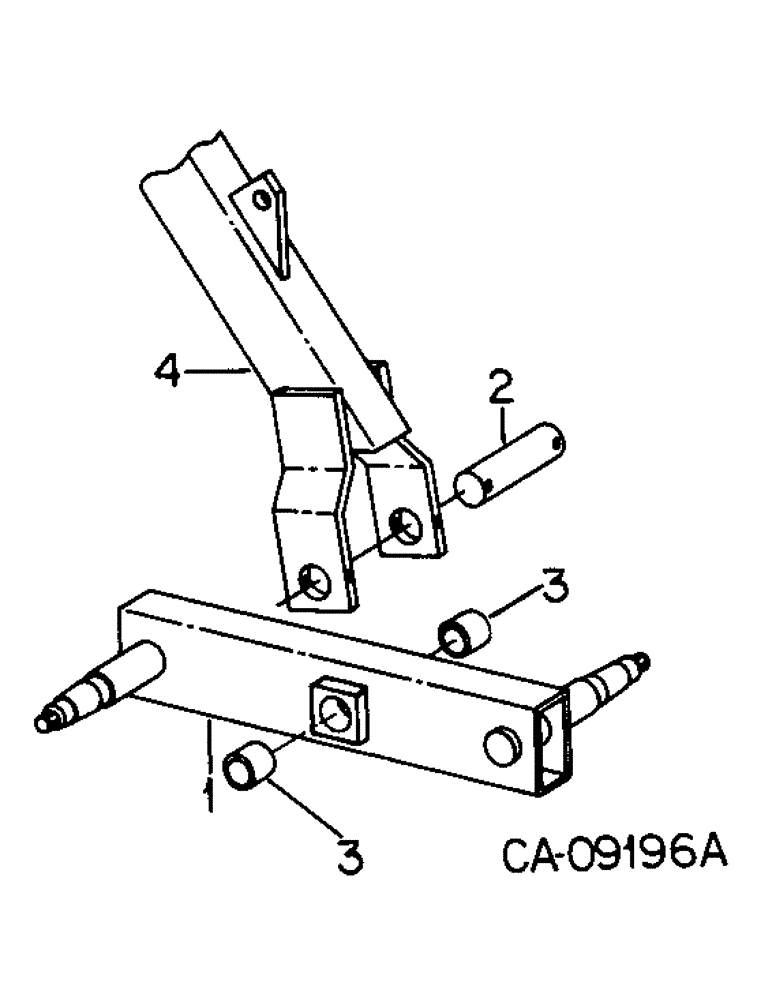 Схема запчастей Case IH 5500 - (G-15) - MAIN FRAME AXLE, WING TYPE, MACHINES WITH AXLE PIVOT THROUGH AXLE TUBE 