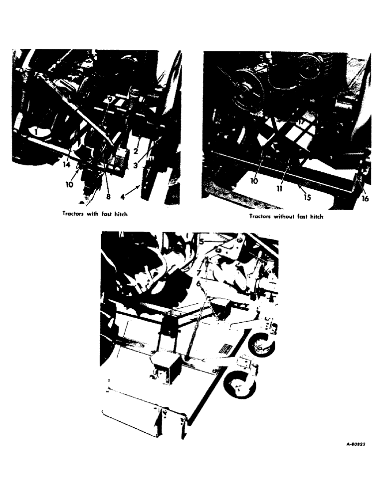 Схема запчастей Case IH C-3 - (K-06) - MOUNTING & DRIVE PARTS, (FARMALL CUB TRACTORS) 