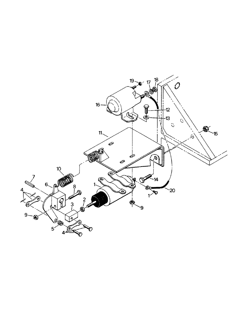 Схема запчастей Case IH CP-1400 - (07-02) - FUEL SHUTOFF, CAT 3406 ENGINE, EARLY STYLE (02) - FUEL SYSTEM