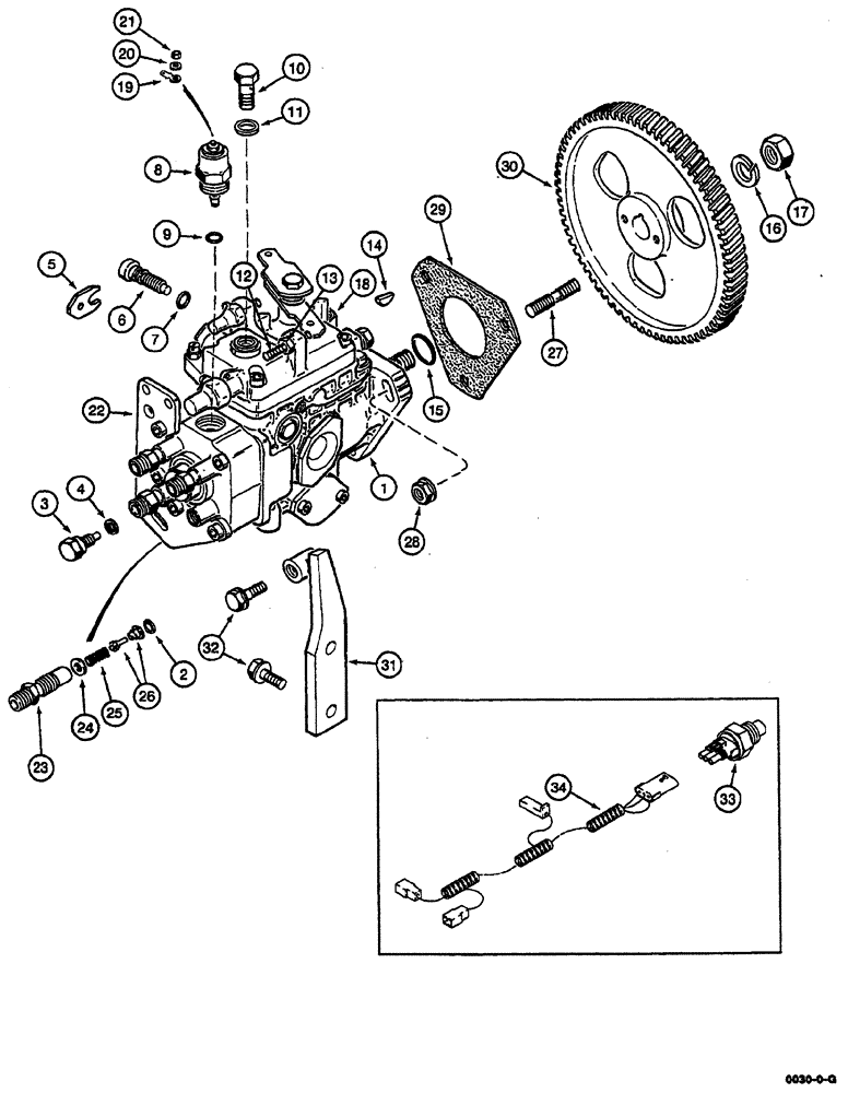 Схема запчастей Case IH 8860 - (10-68) - FUEL INJECTION PUMP AND DRIVE (4-390 EMISSIONS CERTIFIED ENGINE) (10) - ENGINE