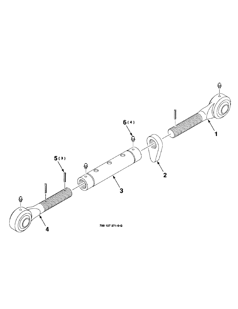 Схема запчастей Case IH 8309 - (7-08) - LINK ASSEMBLY, 700127271 LINK ASSEMBLY COMPLETE (58) - ATTACHMENTS/HEADERS