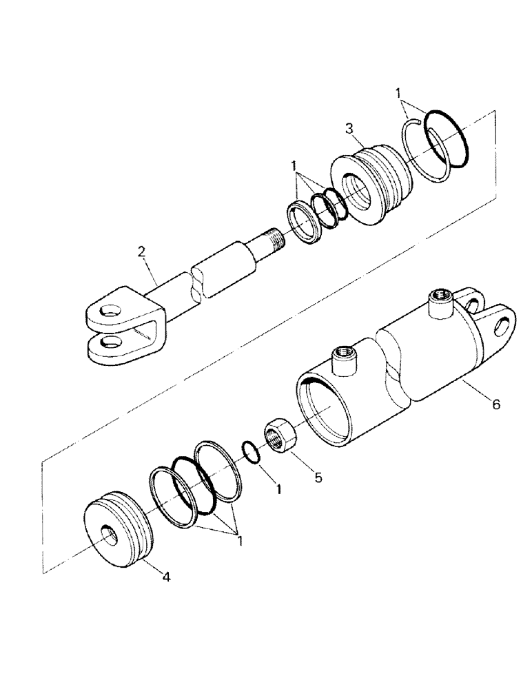 Схема запчастей Case IH ST210 - (10-09) - DOZER CYLINDER ASSEMBLIES Options & Miscellaneous