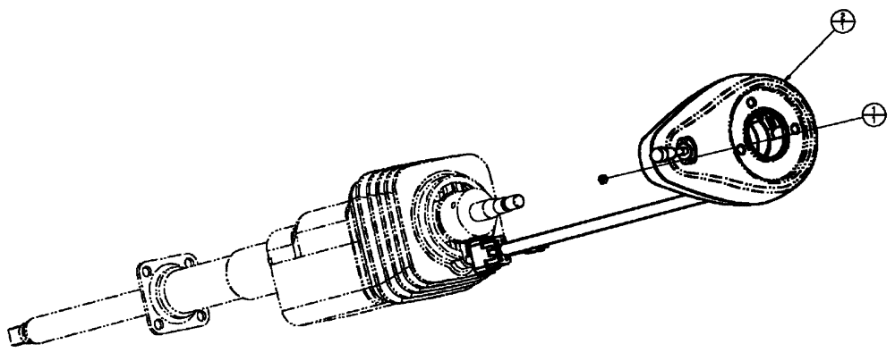 Схема запчастей Case IH FLX3510 - (01-025) - SELF CANCEL TURN SIGNAL POD ASSY (10) - CAB