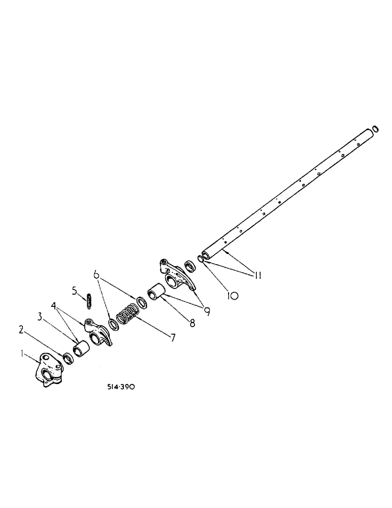 Схема запчастей Case IH 884 - (12-35) - VALVE MECHANISM Power