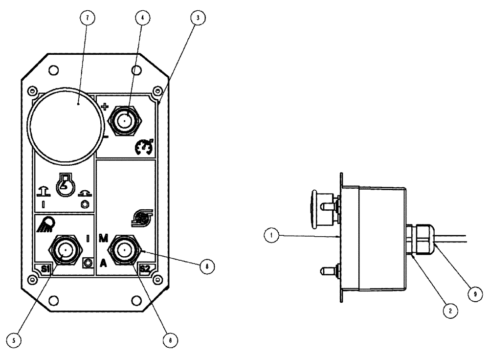 Схема запчастей Case IH 610 - (01-014) - REMOTE STATION RELOAD (06) - ELECTRICAL