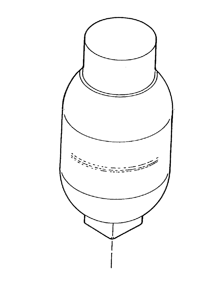 Схема запчастей Case IH 7700 - (B04-99) - ACCUMULATOR Hydraulic Components & Circuits