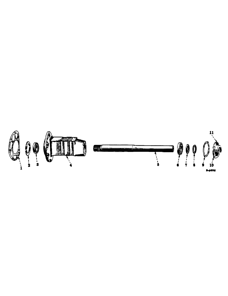 Схема запчастей Case IH 300 - (235) - CHASSIS, REAR AXLE, FOR ALL TRACTORS EXCEPT HI-CLEAR MODELS (12) - CHASSIS