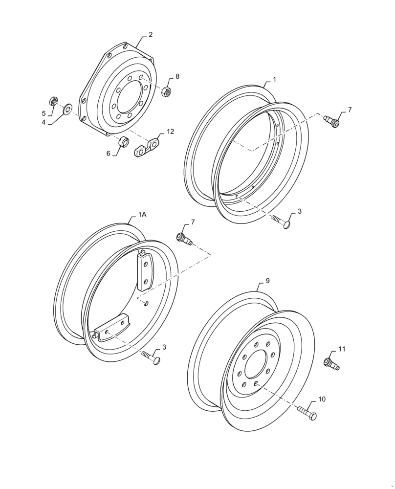 Схема запчастей Case IH MX135 - (05-26) - FRONT WHEELS (05) - STEERING