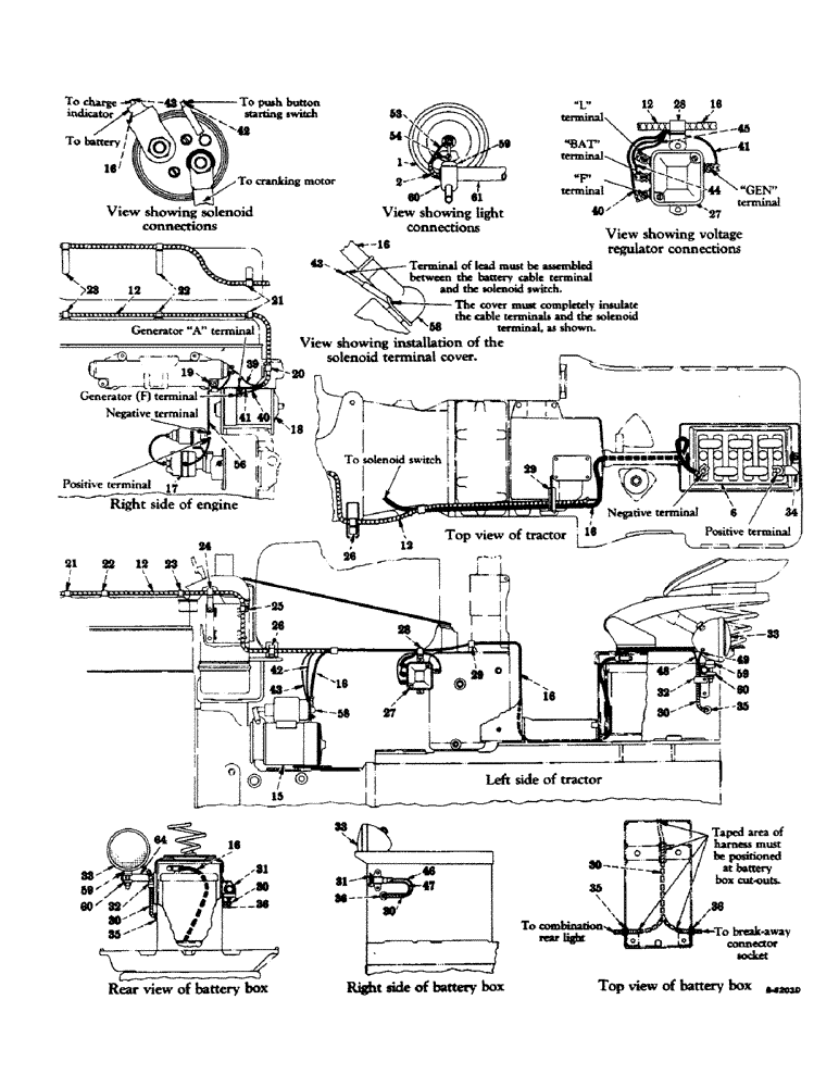 Схема запчастей Case IH 400-SERIES - (204) - ELECTRICAL SYSTEM, DIESEL ENGINE, STARTING AND LIGHTING, BATTERY IGNITION (06) - ELECTRICAL SYSTEMS