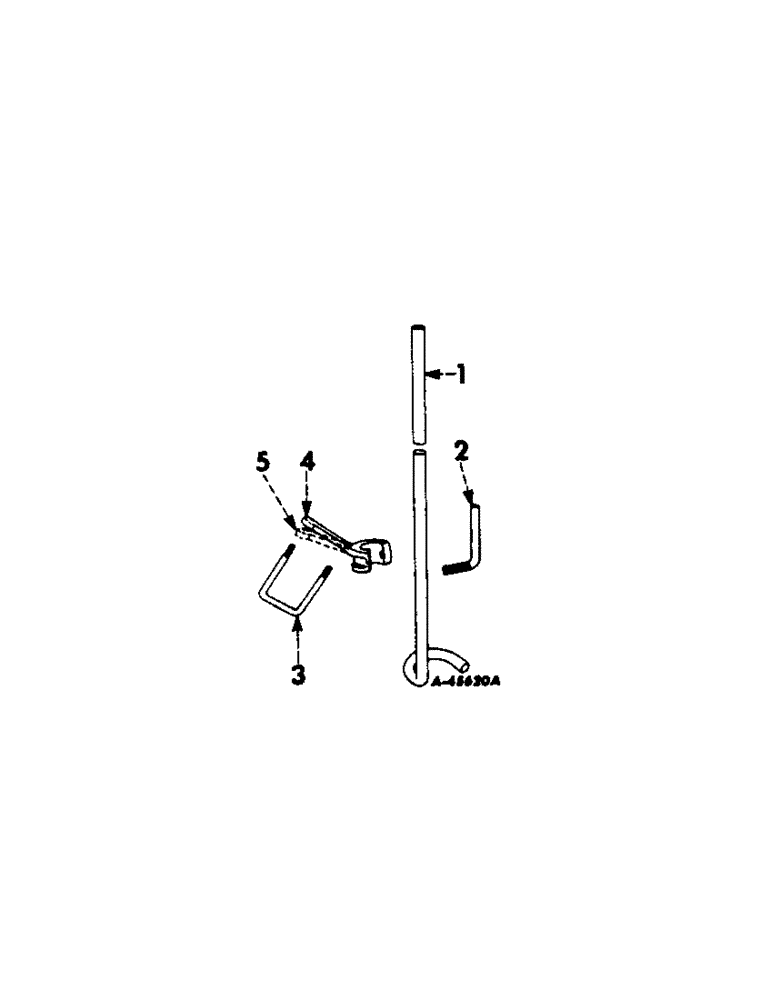 Схема запчастей Case IH 661 - (AB-20[B]) - SUPPORT STAND 