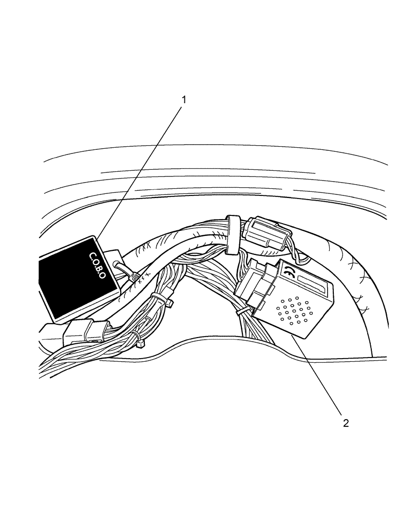 Схема запчастей Case IH DX31 - (06.06.02) - HAZARD FLASHER/TURN SIGNAL CONTROL MODULE & PARK BRAKE SAFETY ALARM BUZZER (06) - ELECTRICAL SYSTEMS