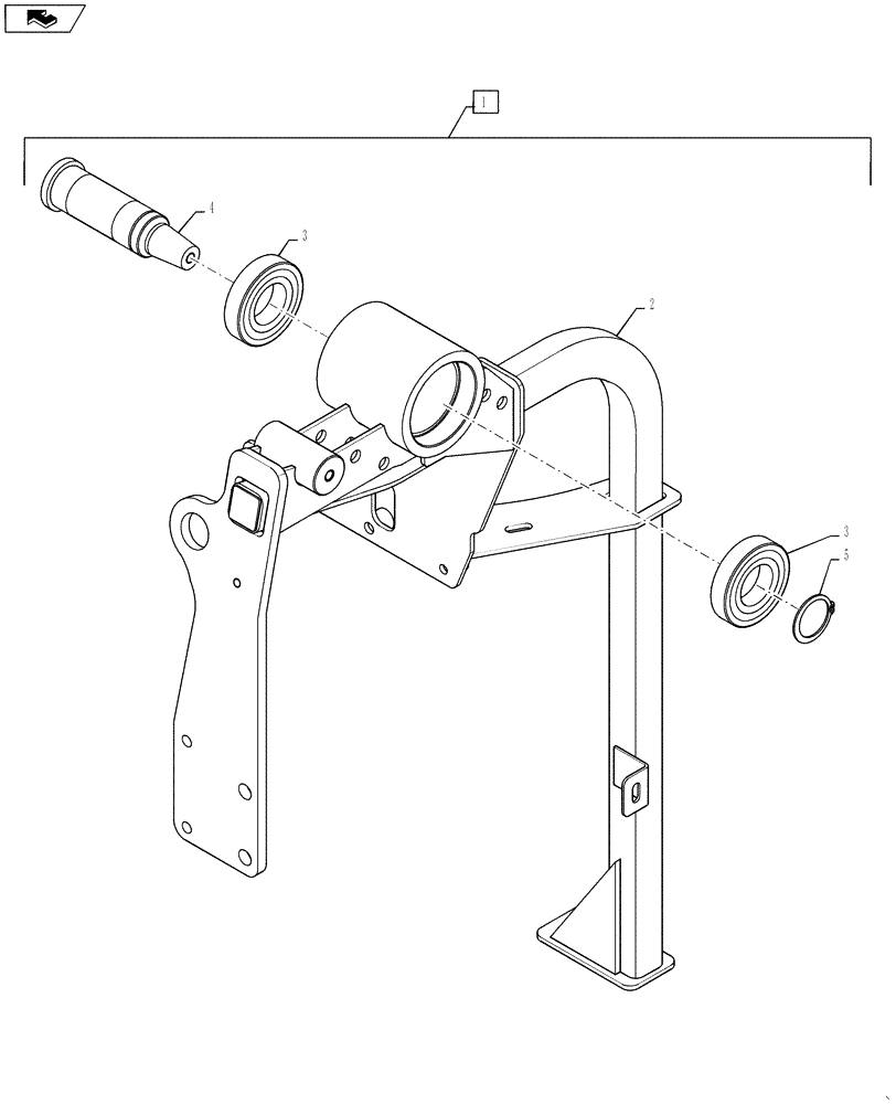 Схема запчастей Case IH TITAN 3530 - (10.414.03) - FAN SUPPORT ASSEMBLY (10) - ENGINE