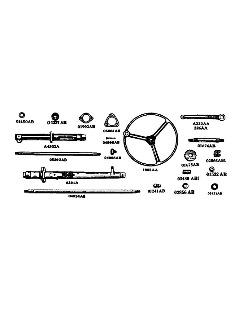 Схема запчастей Case IH DH-SERIES - (113) - STEERING GEAR, D, DC, DH, DO, DV (05) - STEERING