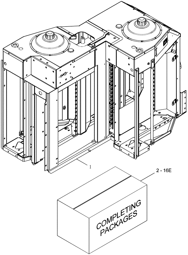 Схема запчастей Case IH CPX610 - (09A-32) - DRUM SERVICE ASSEMBLIES / COMPLETING PACKAGES (13) - PICKING SYSTEM