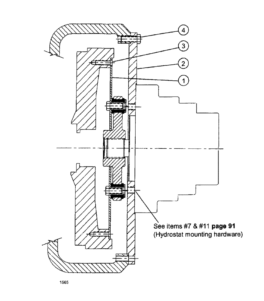 Схема запчастей Case IH SPX3150 - (029) - ENGINE, FLYWHEEL COUPLER ASSEMBLY (10) - ENGINE