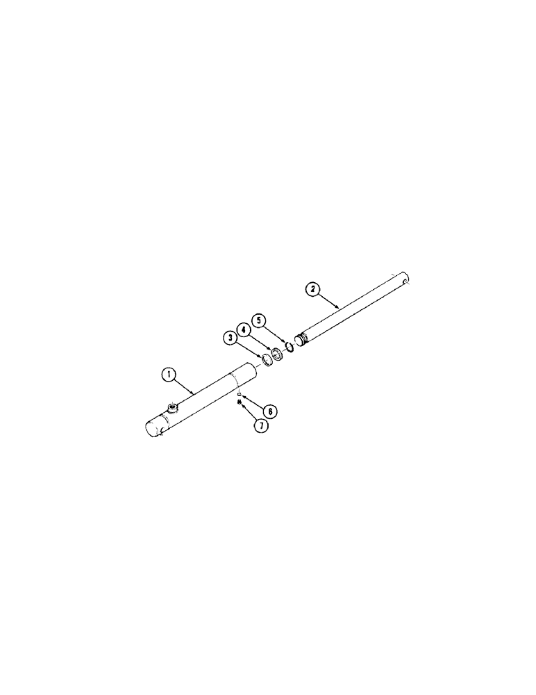 Схема запчастей Case IH 1075 - (072[B]) - FH842054 REEL LIFT CYLINDER, DRAPER HEADER (35) - HYDRAULIC SYSTEMS