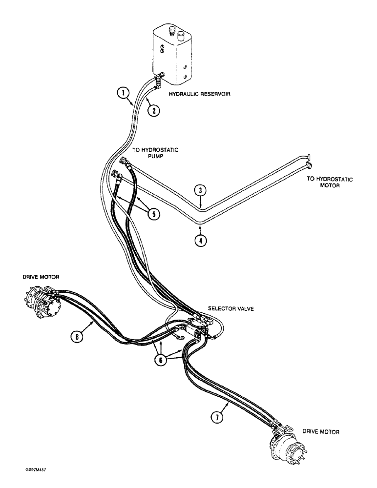 Схема запчастей Case IH 1660 - (1-32) - PICTORIAL INDEX, POWER GUIDE AXLE SYSTEM (00) - PICTORIAL INDEX