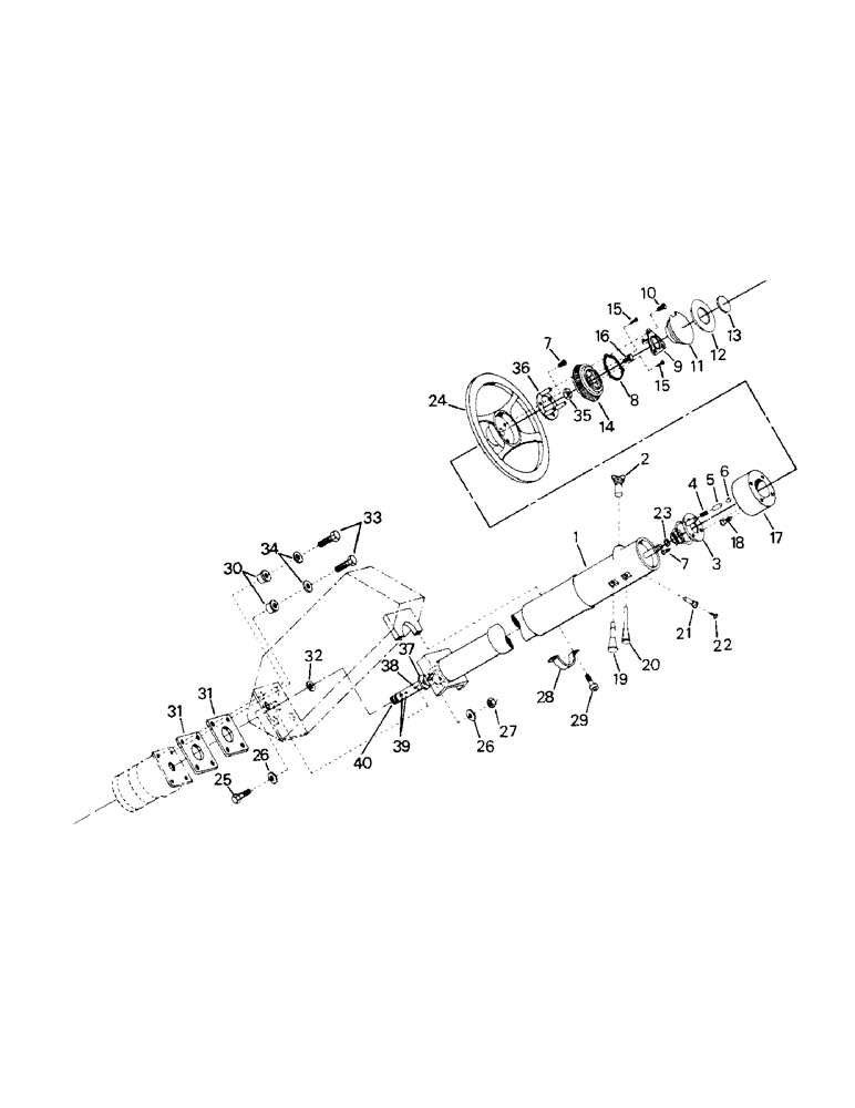 Схема запчастей Case IH ST350 - (01-08) - STEERING CONTROLS AND MOUNTING (10) - CAB