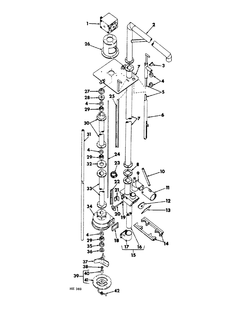 Схема запчастей Case IH 1150 - (O-2) - PUMP 