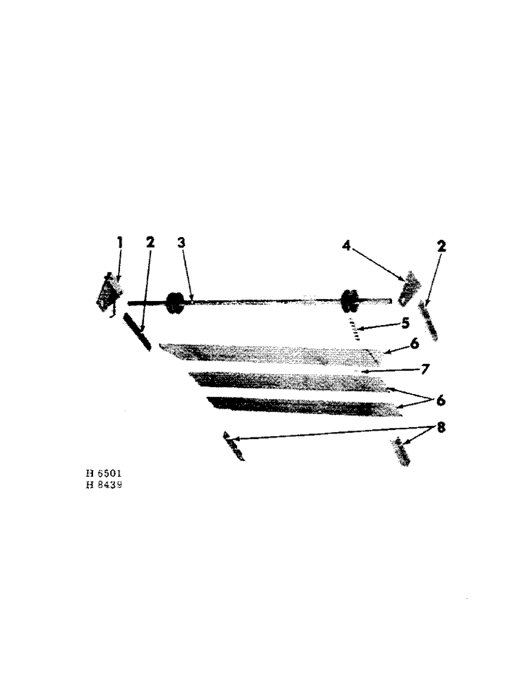 Схема запчастей Case IH 150 - (E-04[A]) - REAR ENDGATE, LIQUID MANURE 