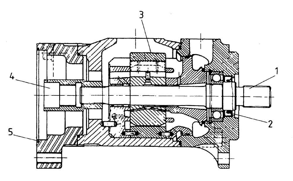 Схема запчастей Case IH 7700 - (B04[04]) - HYDRAULIC PUMP DENISON {FRONT TANDEM} Hydraulic Components & Circuits