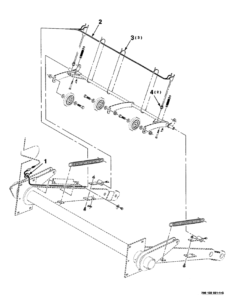 Схема запчастей Case IH RS451 - (4-18) - ELECTRICAL ASSEMBLY, BALE SHAPE MONITOR (06) - ELECTRICAL