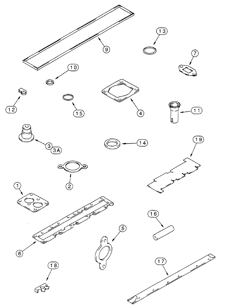 Схема запчастей Case IH 7220 - (2-112) - VALVE GRIND GASKET KITS, 6T-830 EMISSIONS CERT. ENGINE, 7220 TRACTOR, P.I.N. JJA0064978 AND AFTER (02) - ENGINE