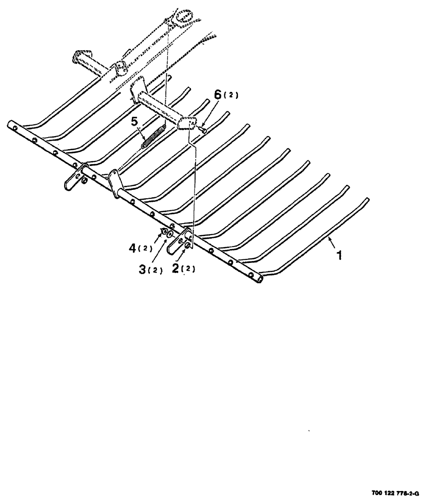 Схема запчастей Case IH 8555 - (03-12) - WINDGUARD ASSEMBLY Pickup