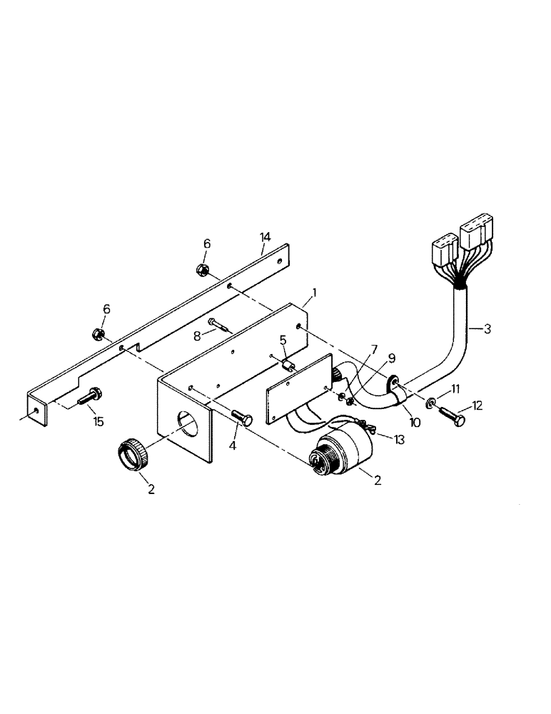 Схема запчастей Case IH STEIGER - (02-12) - AUDIO ALARM ASSEMBLY (06) - ELECTRICAL