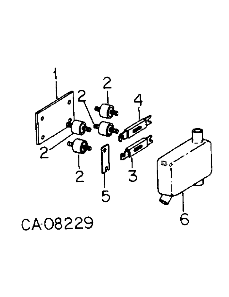 Схема запчастей Case IH 6388 - (08-07) - ELECTRICAL, FUSE PANEL, 6388 W/ S/N 9073 & ABOVE, 6588 W/ S/N 9207 & ABOVE, 6788 W/ S/N 8810 & ABOVE (06) - ELECTRICAL