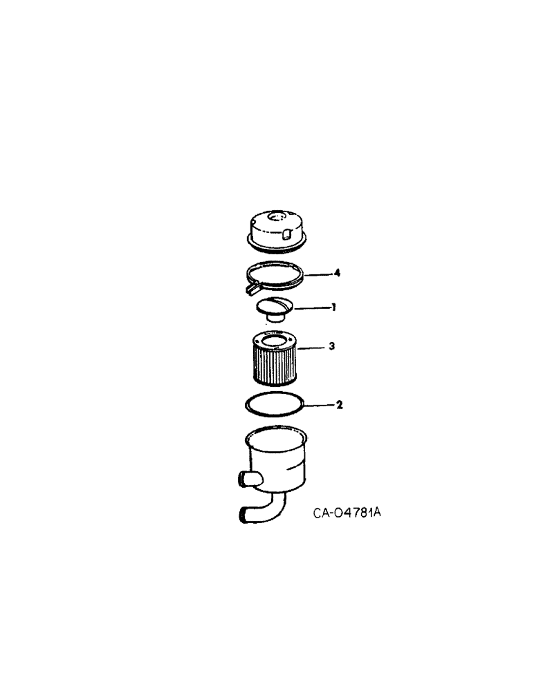 Схема запчастей Case IH 4786 - (10-17[A]) - HYDRAULICS, HYDRAULIC OIL FILTER (07) - HYDRAULICS