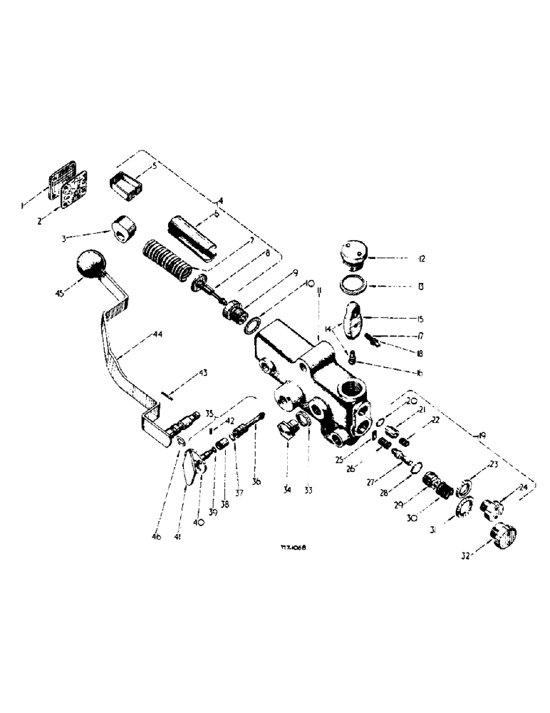 Схема запчастей Case IH 276 - (5-05) - CONTROL VALVE (08) - HYDRAULICS