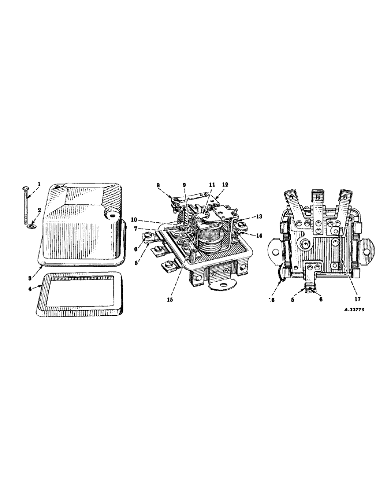 Схема запчастей Case IH 200 - (088) - ELECTRICAL SYSTEM, VOLTAGE REGULATOR, DELCO-REMY (06) - ELECTRICAL SYSTEMS