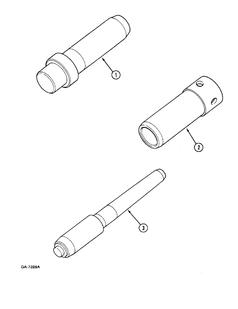 Схема запчастей Case IH 433 - (5-296) - SERVICE TOOLS FOR STEERING VALVE (05) - STEERING