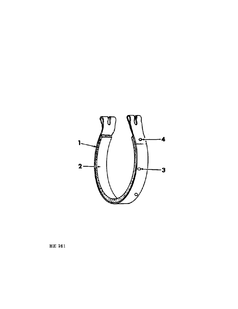 Схема запчастей Case IH 230 - (04-3) - BRAKES, REVERSE AND BRAKE BAND (5.1) - BRAKES