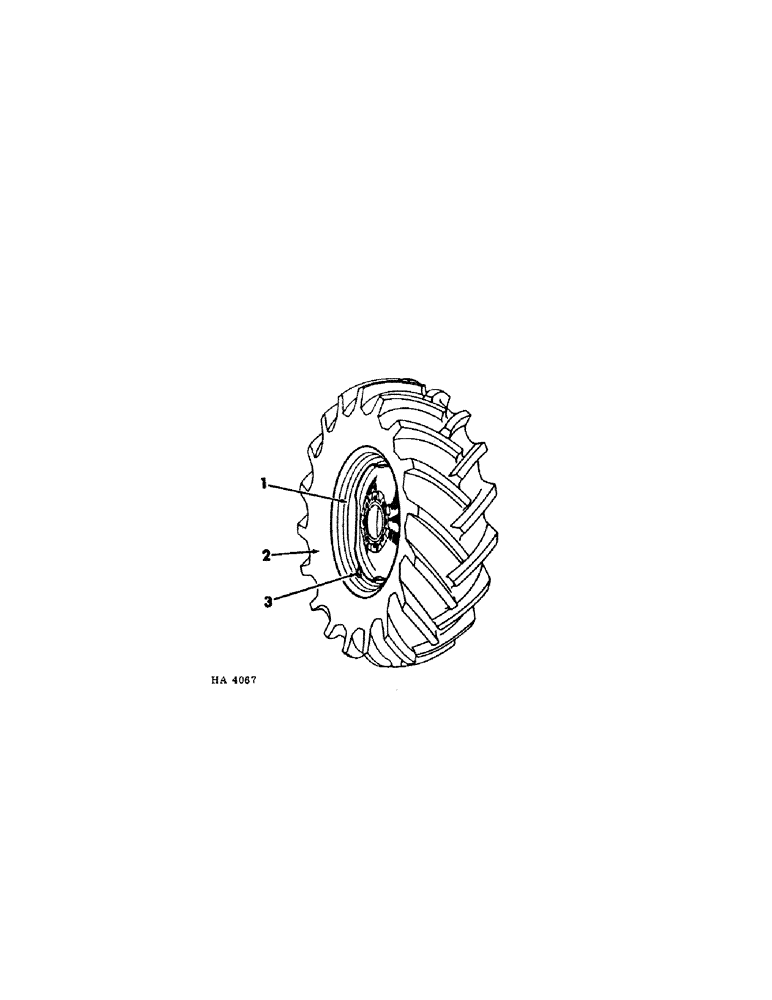 Схема запчастей Case IH 230 - (15-2) - WHEELS AND TRACTION, MAIN WHEEL AND TIRES Wheels & Traction