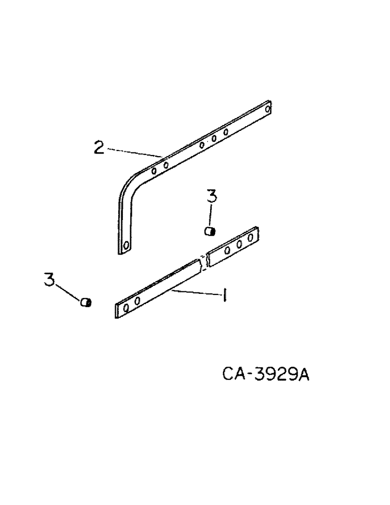 Схема запчастей Case IH 500 - (B-29) - JOCKEY BARS 