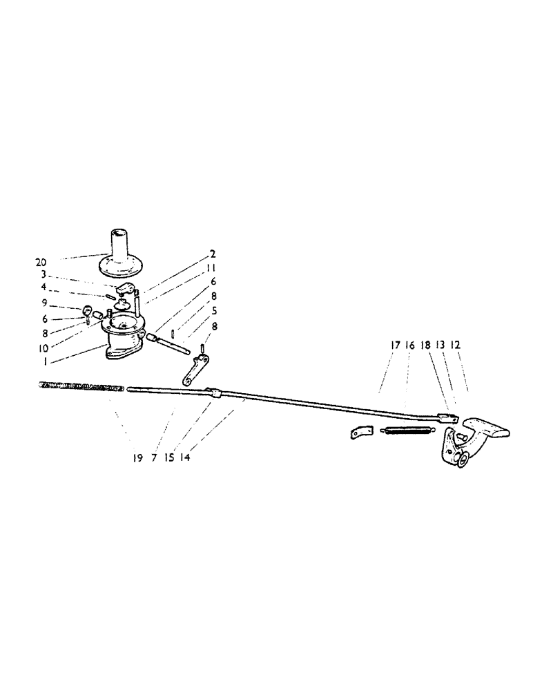 Схема запчастей Case IH 990A - (43) - EXHAUST BRAKE, U371 (5.1) - BRAKES