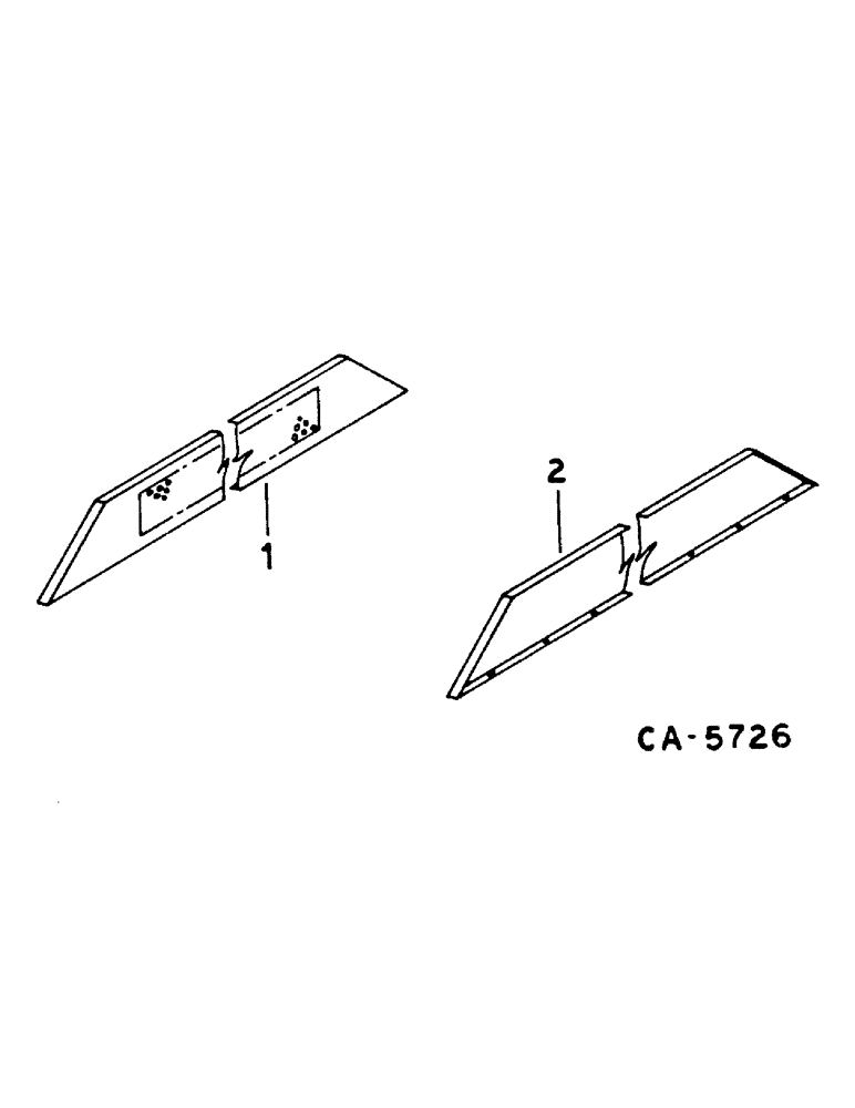 Схема запчастей Case IH 1460 - (17-149) - GRAIN TANK EXTENSIONS, FOR RICE Mounted Equipment