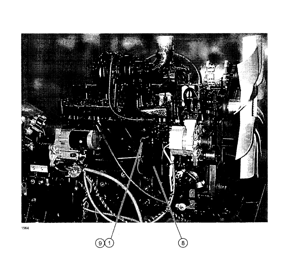 Схема запчастей Case IH SPX3185 - (03-004) - ENGINE - ENGINE ASSEMBLY (01) - ENGINE