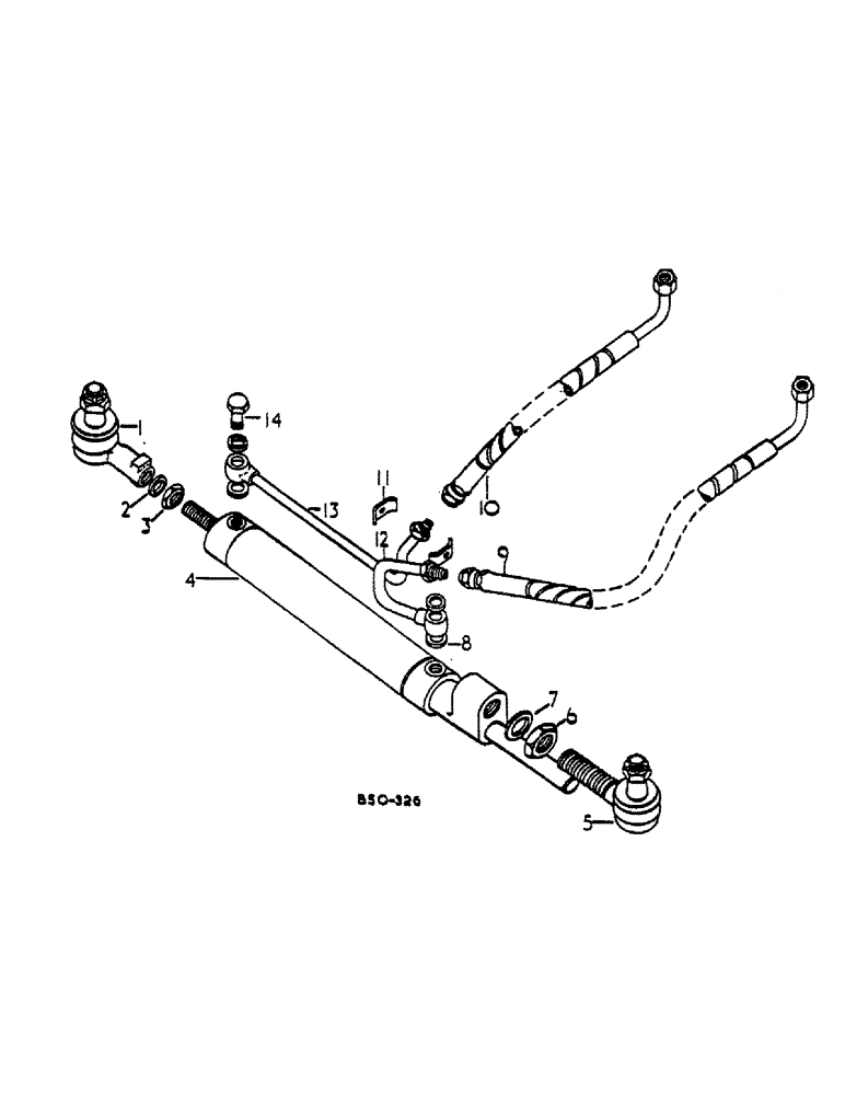 Схема запчастей Case IH 784 - (10-26) - HYDRAULICS, POWER STEERING, ALL WHEEL DRIVE, ZF AXLE (07) - HYDRAULICS