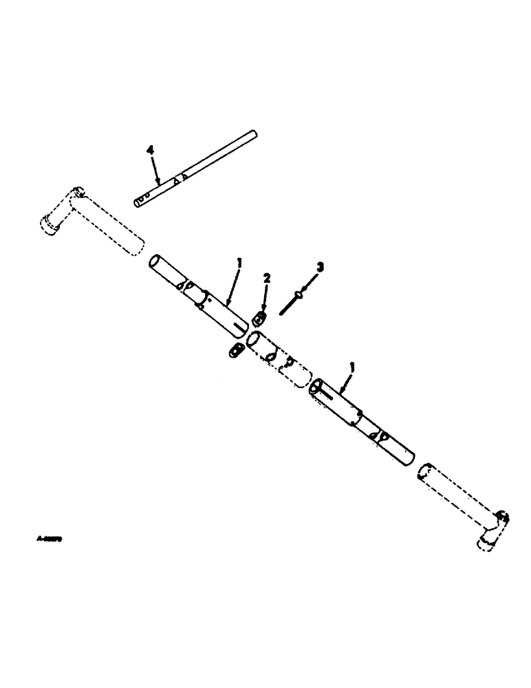 Схема запчастей Case IH 1206 - (J-13) - STEERING MECHANISM, ADJUSTABLE WIDE TREAD FRONT AXLE EXTENSION, FARMALL TRACTORS Steering Mechanism