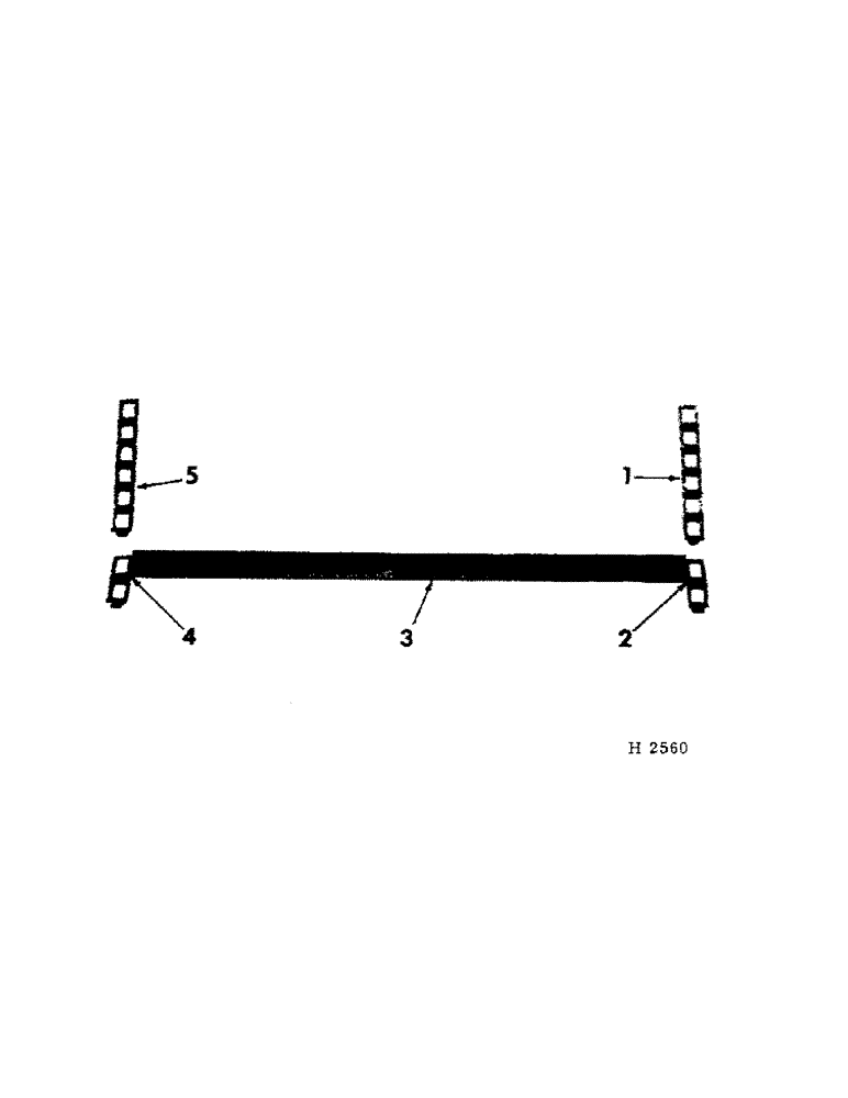 Схема запчастей Case IH 320 - (M-06) - APRON CHAIN, REGULAR, STANDARD TYPE 