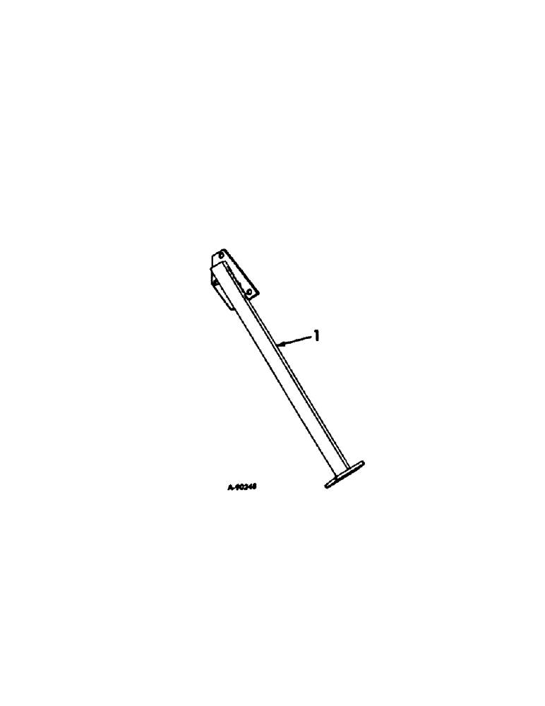 Схема запчастей Case IH 46 - (E-6[A]) - SUPPORT STAND MAIN FRAME 