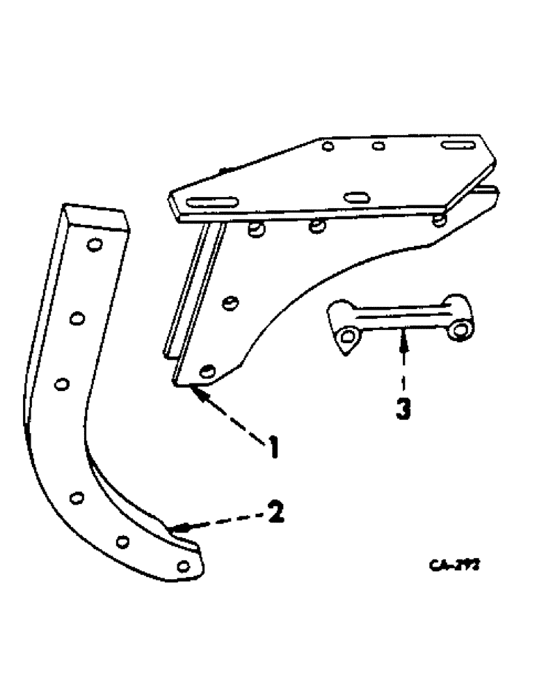 Схема запчастей Case IH 214 - (Q-03) - RIGID BEAM, ONE PER FURROW 