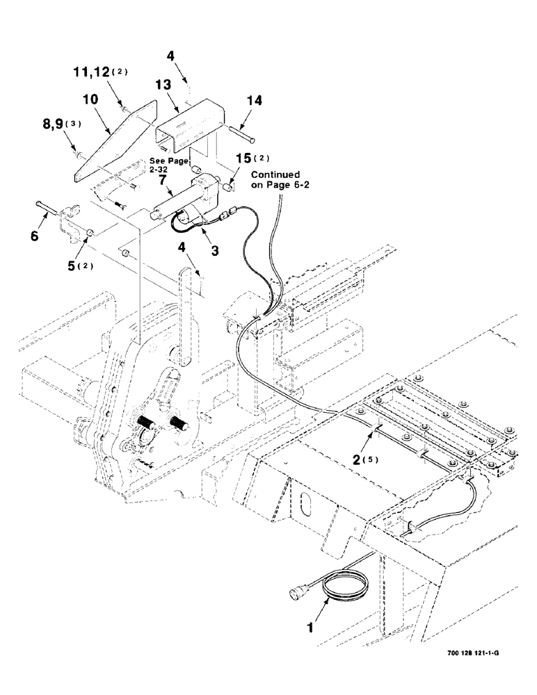 Схема запчастей Case IH 8725 - (2-30) - TRANSMISSION CONTROL ASSEMBLY (09) - CHASSIS